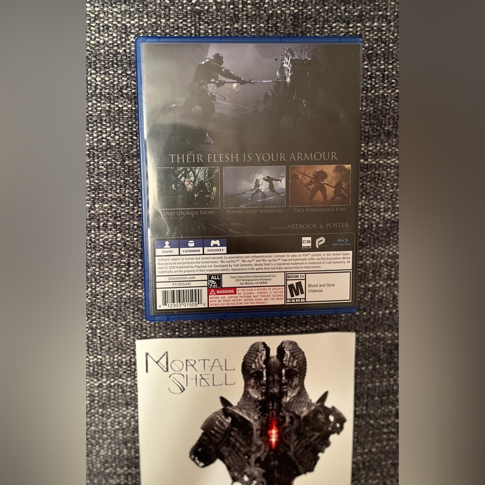 Mortal Shell Sony PlayStation PS4 CIB Complete Tested Working Good Condition - Picture 3 of 3